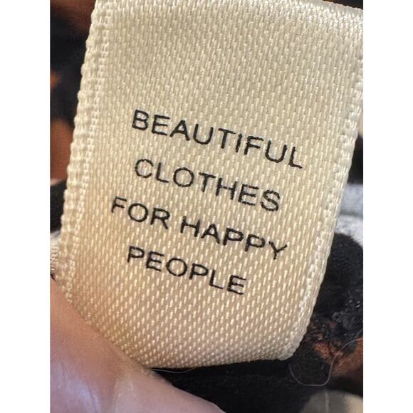 INDAH Tribal Print Maxi Dress Women’s Size XS Strapless Slits Vacation Boho Sexy - Picture 10 of 12